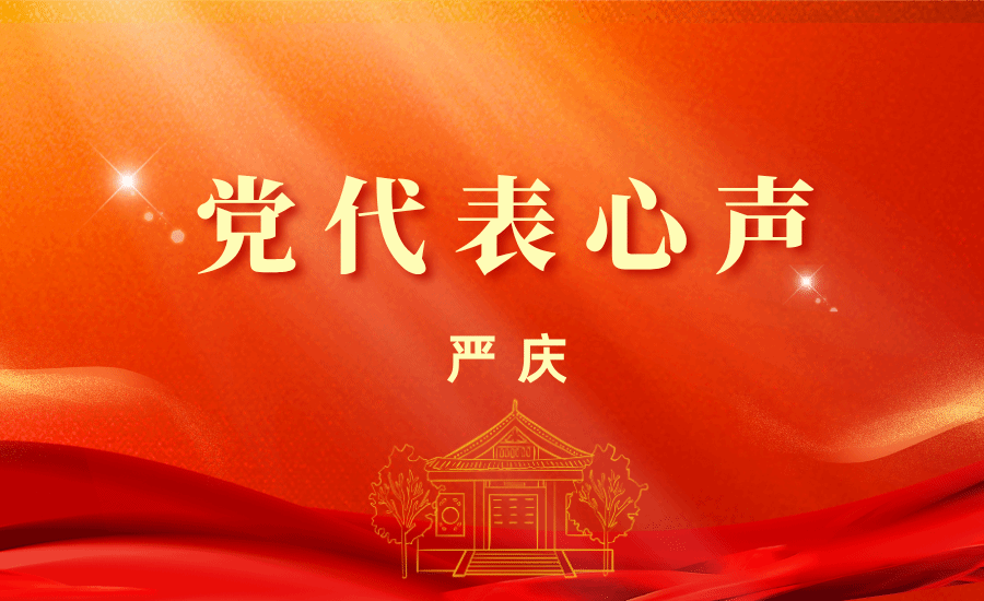 【党代表心声】严庆：定位明确，进位有路，确位有望