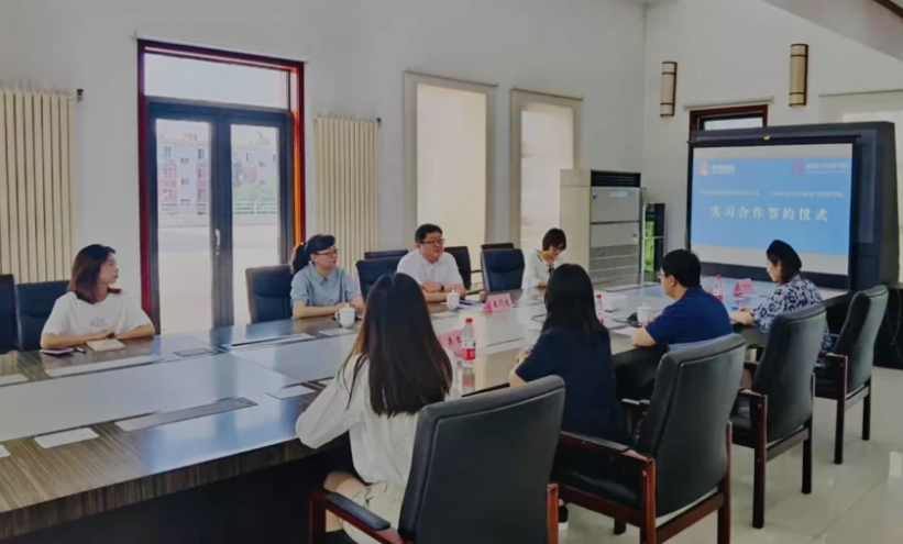 我校新闻与传播学院与中国有线公司签订实习基地合作协议