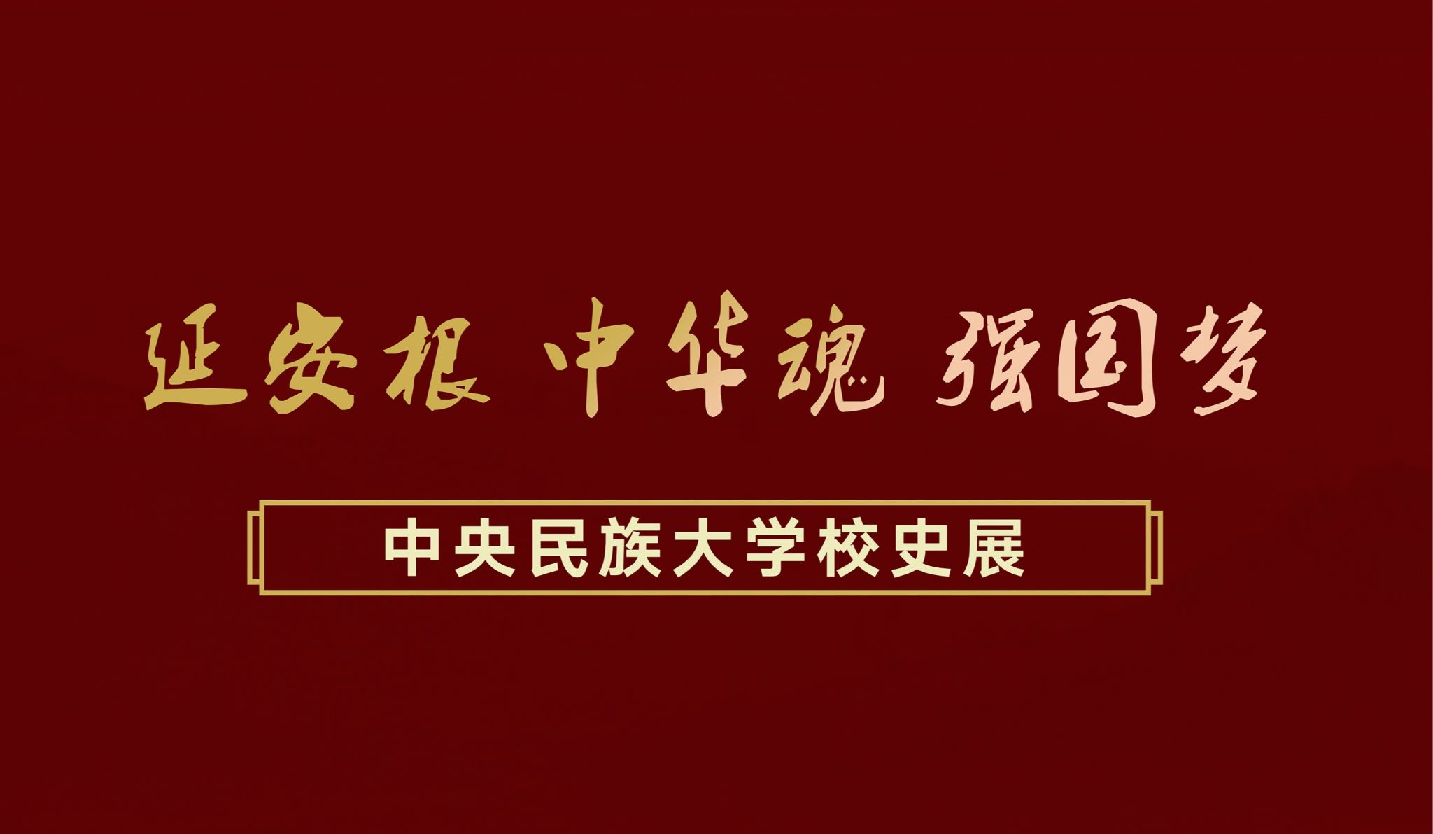 “延安根 中华魂 强国梦”ag真人试玩校史展 代表性学者校友及展望